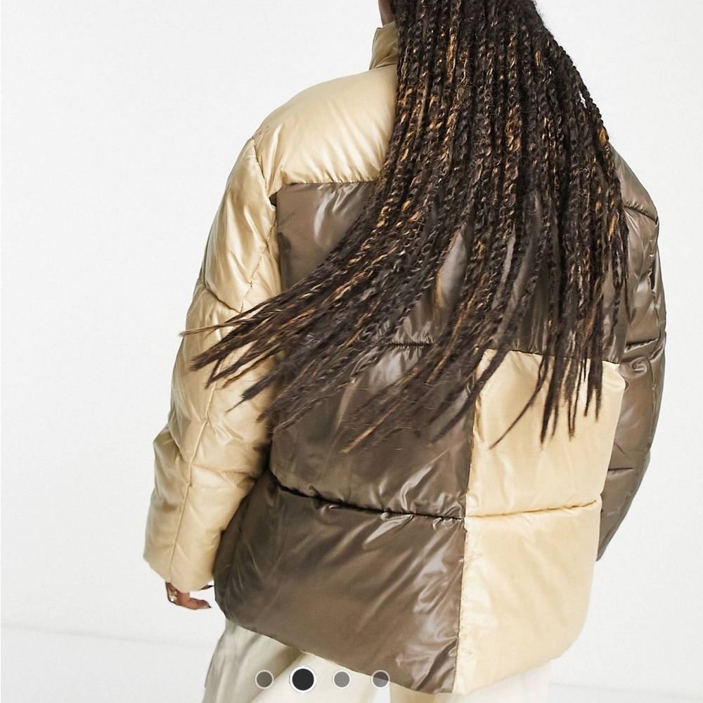 Mono Paneled Puffer Jacket